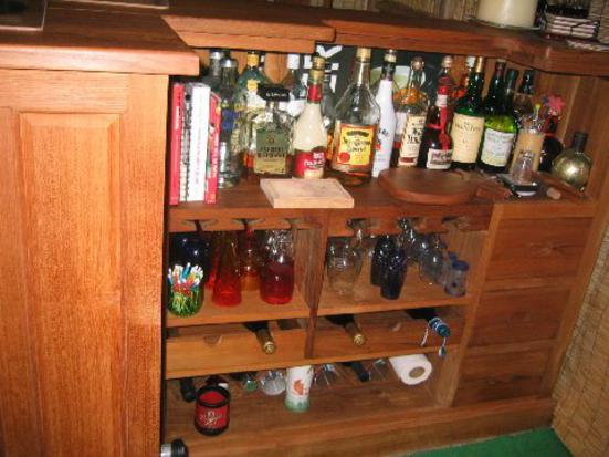 bar back counter